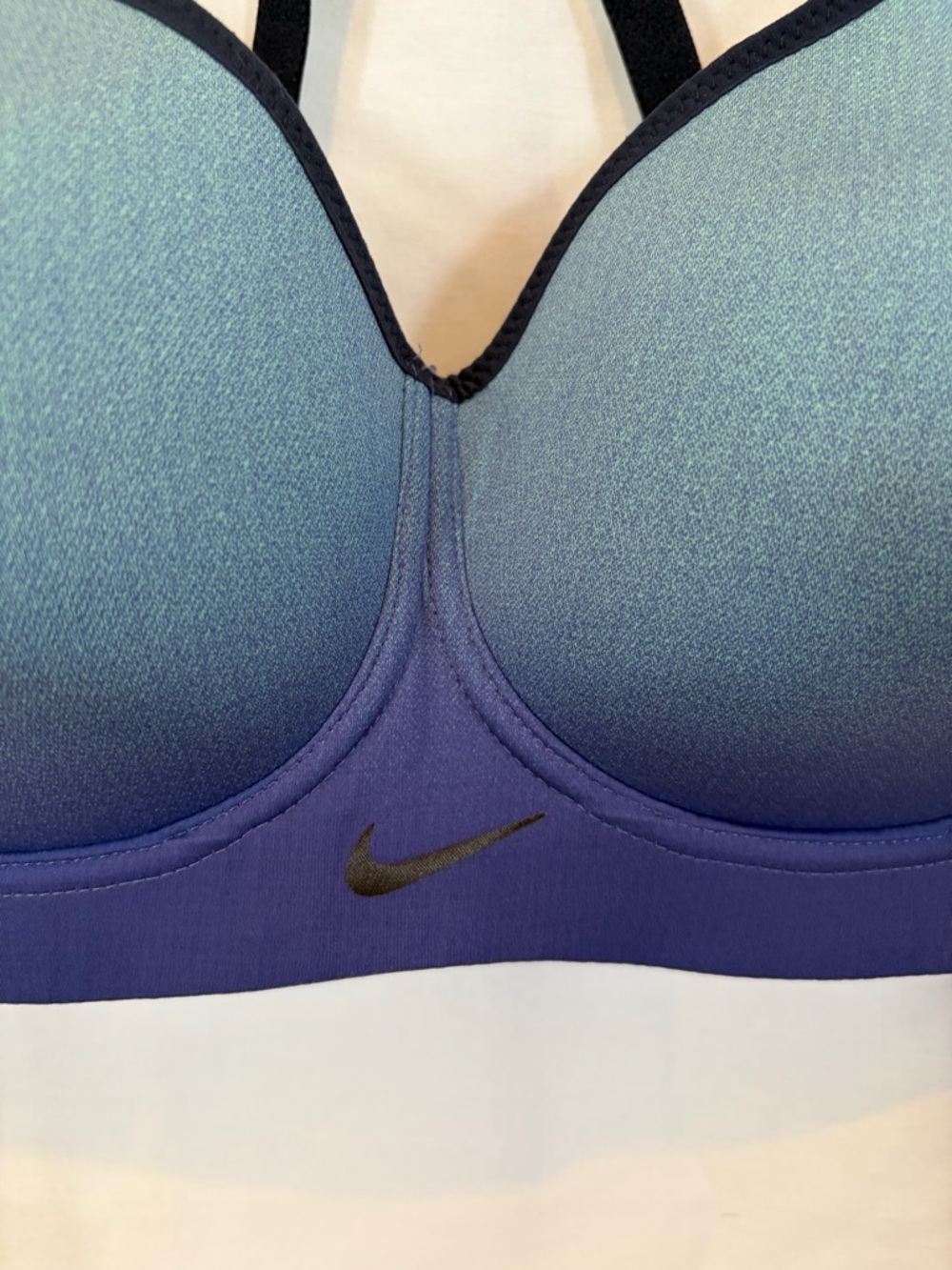 Nike Gradient Blue Racerback Sports Bra - Picture 2 of 7